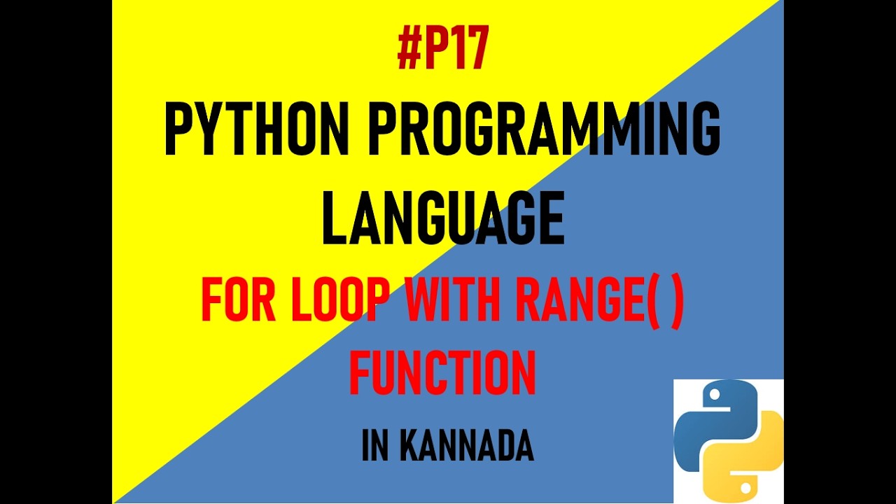 #P17 | For Statement with range function in Python | Python Tutorials ...