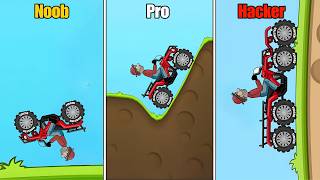 Quad Bike - NOOB vs PRO vs HACKER - Hill Climb Racing screenshot 5