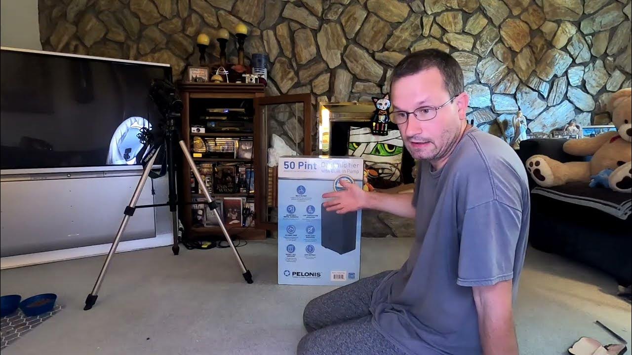 PELONIS 50 PINT Dehumidifier with Builtin Pump YouTube