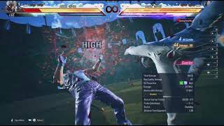 Lee Axe Sweep F,N,B,N,4 Counterhit To 4,4,Delayed 4 Heat Activation 44 Damage Combo Tekken 8 S2 Ps5