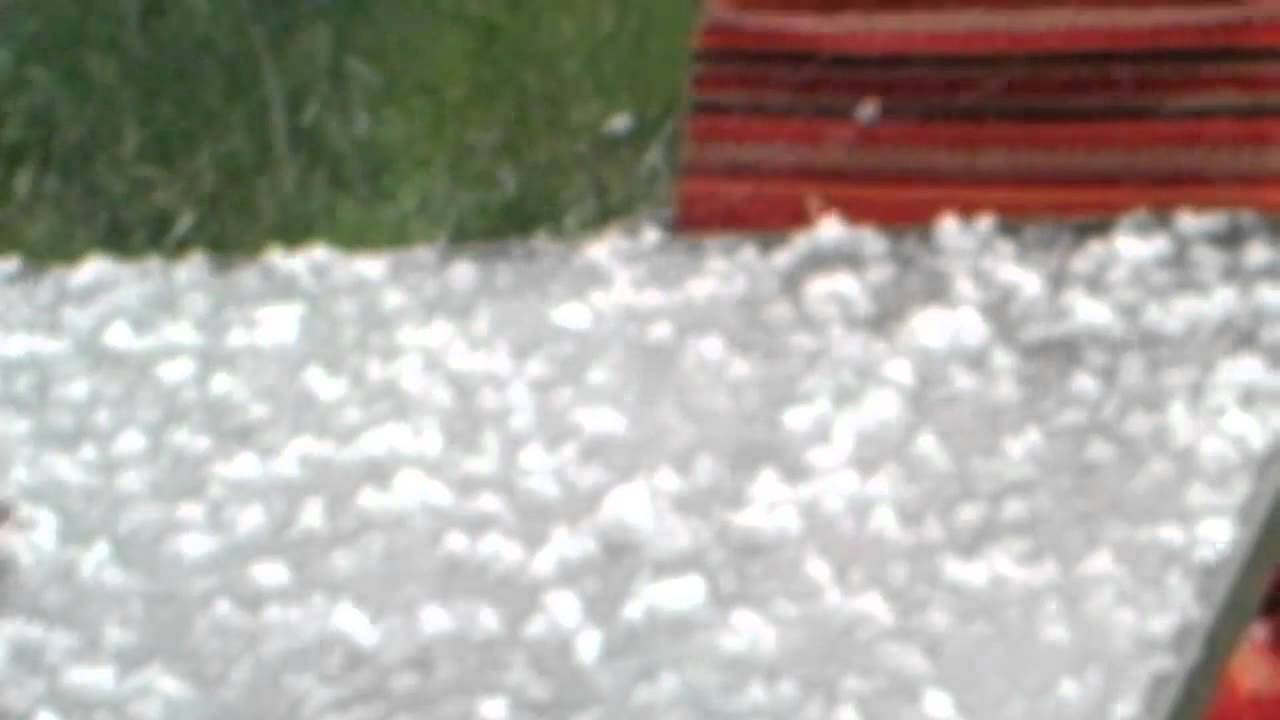 Fort Carson Hail Storm...(Upclosed) YouTube
