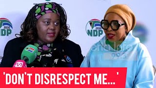 WATCH: Nigerian Journalist Grilled And Told To Respect: Mmamoloko Kubai