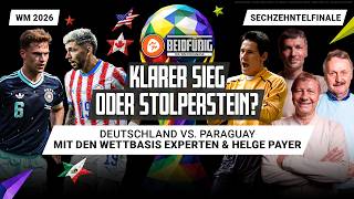 Embarrassing exit against Paraguay? Guido Buchwald, Peter Neururer with predictions for Germany v...