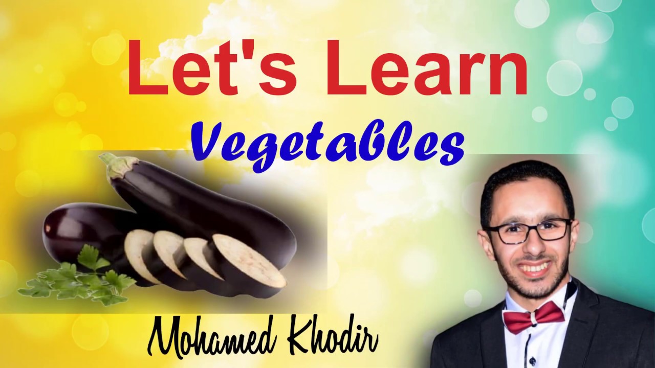 Let's Learn Vegetables Eggplant Speech Language Therapy at Home