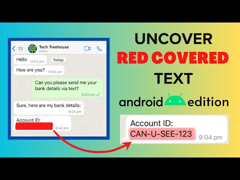 How to REVEAL blacked out text on ANDROID | UPDATED METHOD!