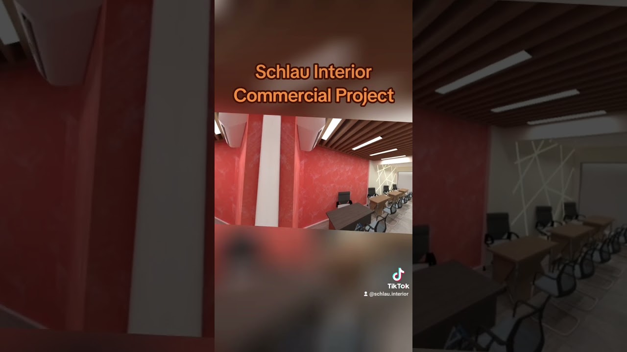 Schlau Interior Commercial Project | Office interior | Interior decor 