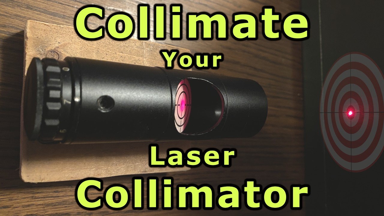 How to Collimate Your Collimator Plus The Tool To Do It - YouTube