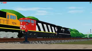 massive coal train with a awesome lash up