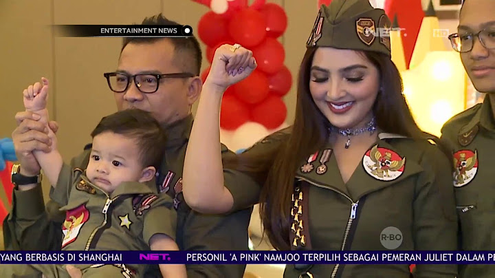 Ulang Tahun Pertama Arsya, Anang-Ashanty Hadiahkan Pesta Mewah