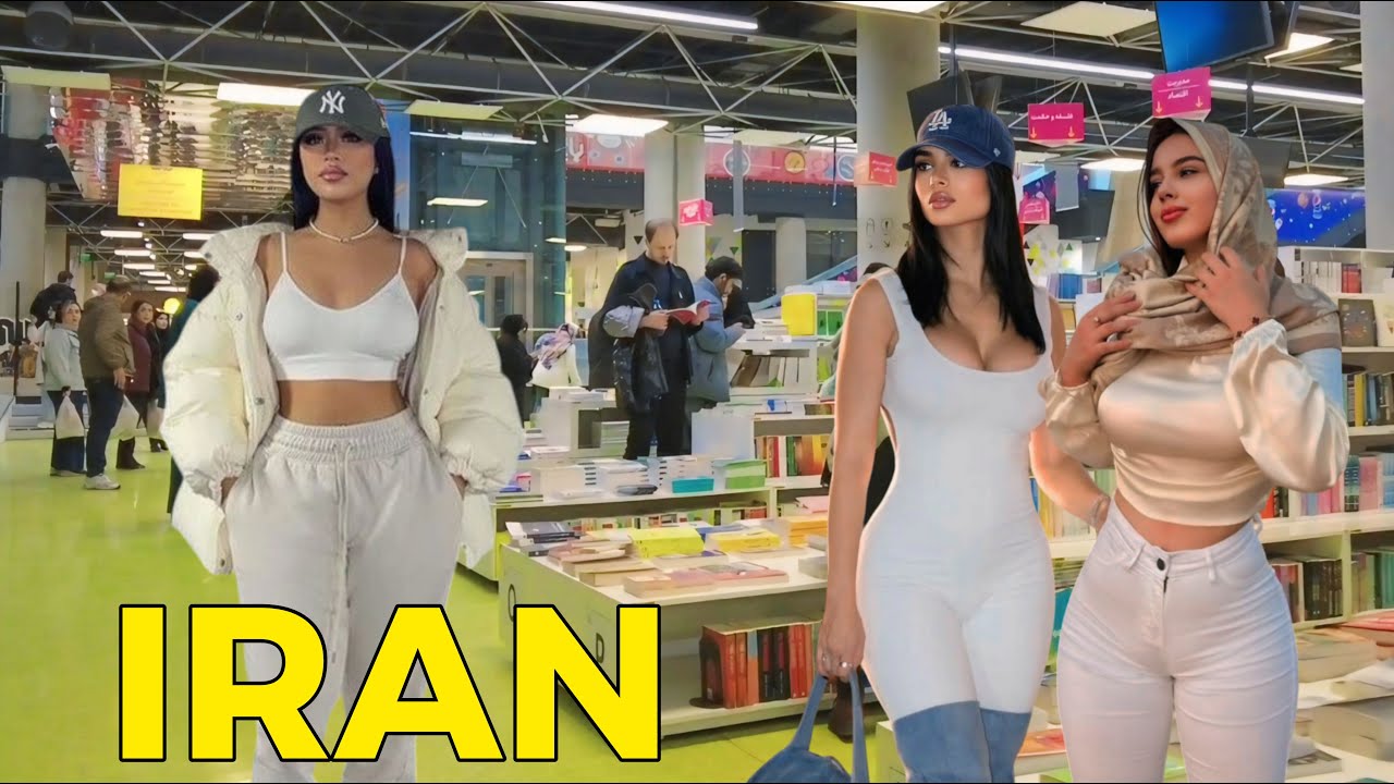IRAN 🇮🇷 The Biggest Bookstore In Iran Tehran Book Garden! ایران