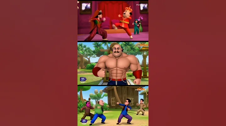 Motu Patlu ki body Vs Motu ki fighting 💪 #shorts #youtube