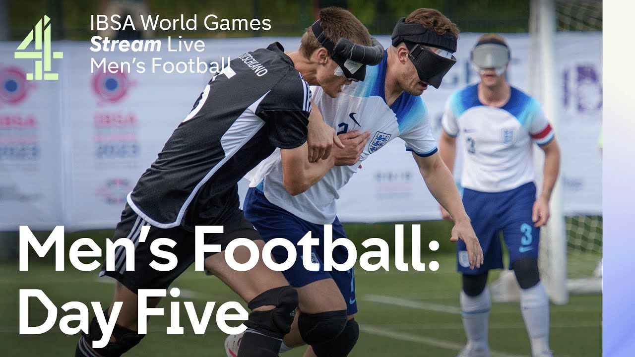 Live IBSA World Games Mens Football Day Five Birmingham 2023