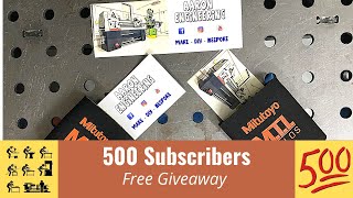 Workshop update & 500 Subscriber Draw
Welcome back to Aaron Engineering. Todays video will be a shop update, mail call and 500 subscriber draw. Thanks to all those who entered. Can the winners please send me an email so I can get your postage details:
No.1 Stuart Hingston
No.2 CRIVO152 (Marco)
No.3 Mattys Workshop
Thanks for the stickers:
@Mark Presling
@The Knacklers Workshop
@Mattys Workshop
@Matt McLeod Krank Engineering
@Craigs Workshop
@Cutting Edge Engineering
@Mancave Metals
#freestuff #giveaway #500subscribers Workshop update & 500 Subscriber Draw
