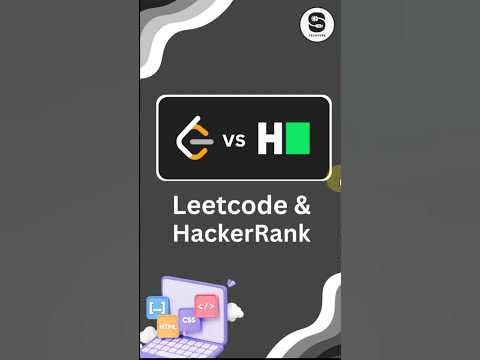 Leetcode Vs HackerRank Guide in 60 sec | #leetcode #hackerrank # ...
