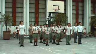 Footdrill Training on 25 Oct 2008