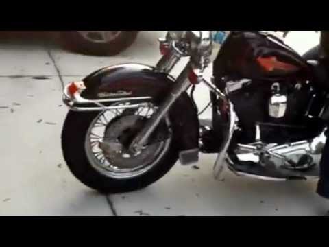 XENA XN15 on 1995 Harley-Davidson Heritage Soft Tail - YouTube