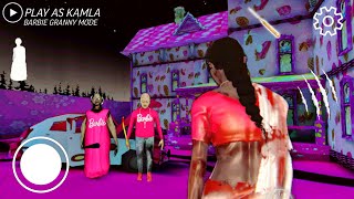 PLAYING AS KAMLA IN BARBIE GRANNY || KAMLA FOUND A SECRET FIRE ESCAPE  screenshot 5