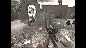 Call of Duty 4 MW (2007) | Multiplayer Gameplay | Crossfire Map | No Commentary | COD4X