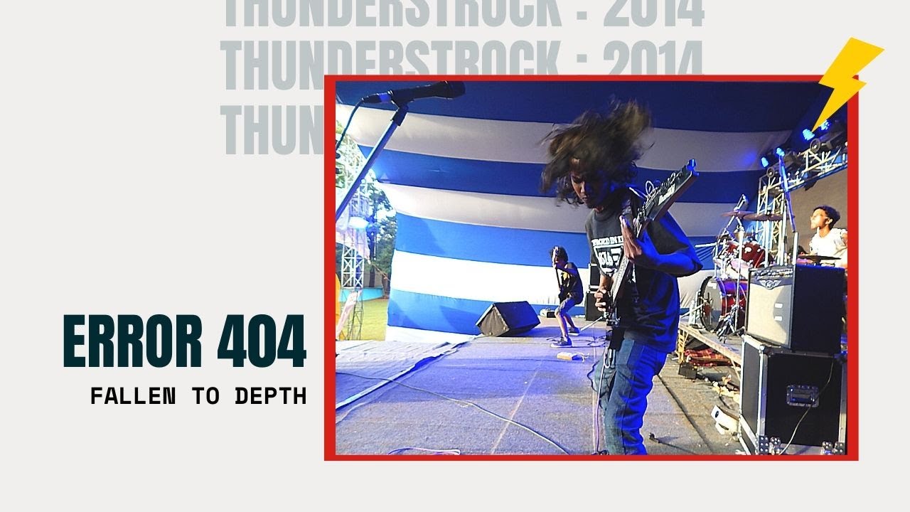 Error 404 - "Fallen to Depth" | Thunderstrock Festival 2014, Ranchi