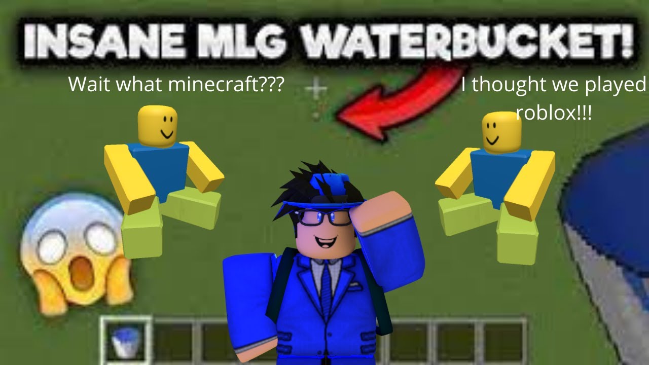 EPIC MINECRAFT WATER BUCKET MLG!!! YouTube