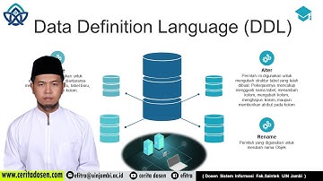 Basis Data #04 | Penjelasan & Pratikum Lengkap SQL Data Definition  Language (DDL) Serta Contohnya