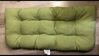 BOSSIMA Indoor/Outdoor Coffee Bench & Loveseat Cushion,Spring/Summer Seasonal Replacement Cushions.