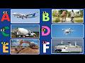 ABC Vehicles for Kids 🚗 | A–Z Transport Song | Learn Cars, Boats & Machines Fun!
