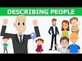 How to describe people&#39;s appearance in English - Learn English vocabulary