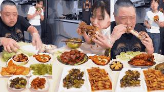 蠢老公又想吃獨食，我搶走他的大排骨，他一口肉沒吃到氣壞了【胖嫂美食】