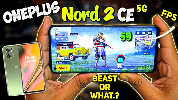 "OnePlus Nord 2 CE 5G" BGMI/PUBG  Gaming Review with Heat,Gyro,Graphics & FPS Explained!😍(Amazing?😱)