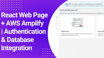 Build a Dynamic React Web Page with AWS Amplify + Authentication and Database in 3 minutes