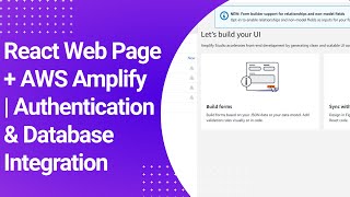 Famous Build a Dynamic React Web Page with AWS Amplify + Authentication and Database in 3 minutes Wealth