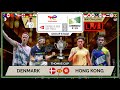 Denmark  vs hong kong china  live thomas cup 24  gs  darences watchalong
