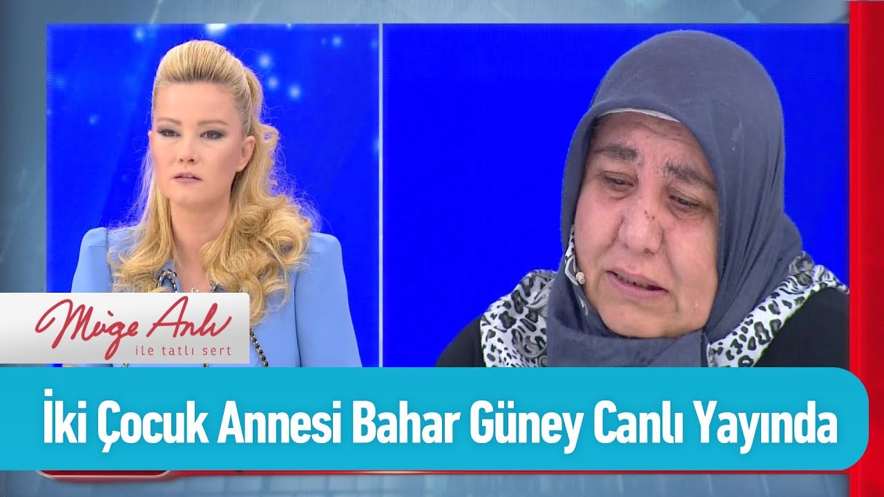 İki çocuk annesi Bahar Güney canlı yayında - Müge Anlı ile Tatlı Sert 27 Eylül 2019