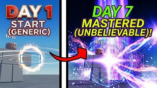 I MASTERED ROBLOX VFX IN 7 DAYS. (Im a fast learner)