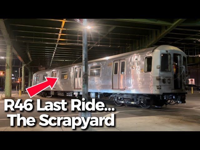 RARE: R46 NYC Subway Cars Sent to Be Scrapped | June 26, 2026