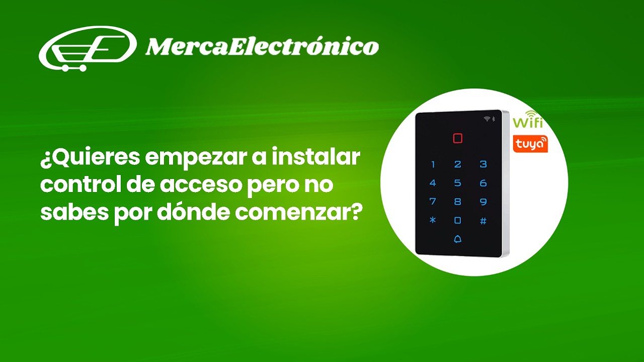 TUTORIAL INSTALACIÓN KIT BASICO DE CONTROL DE ACCESO