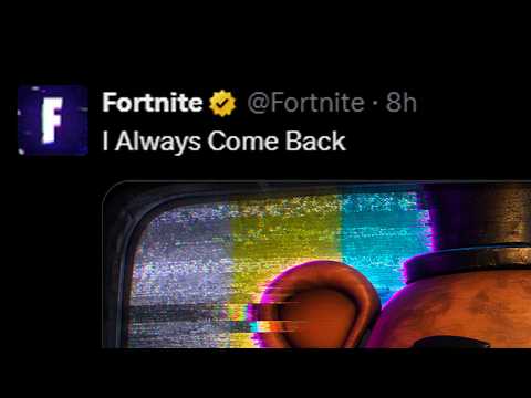 FNAF Official Reveal Teaser - Fortnite