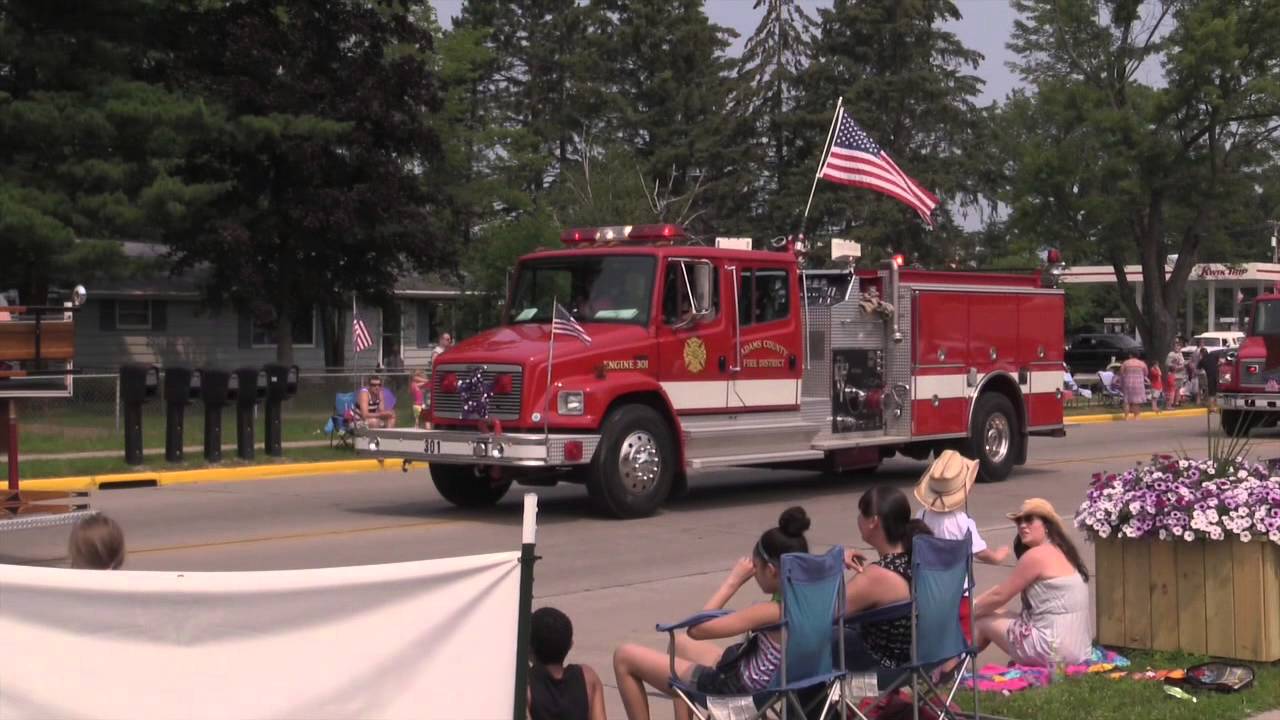 Parade Adams, WI YouTube