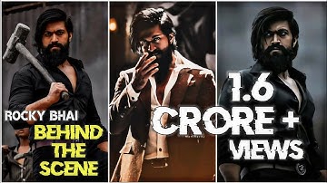 KGF 2 Behind The Scenes 🤠🤠 #shorts  #kgf2