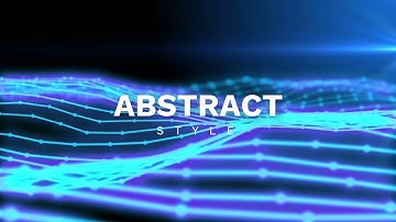 Free Abstract Blue Line Background Intro Video Template (Customizable) - FlexClip