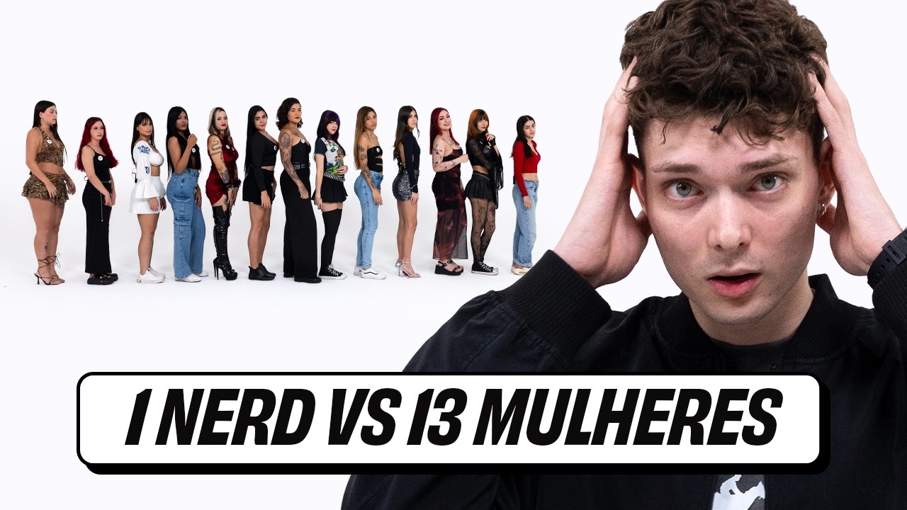 1 NERD VS 13 MULHERES! | ft. Kosky