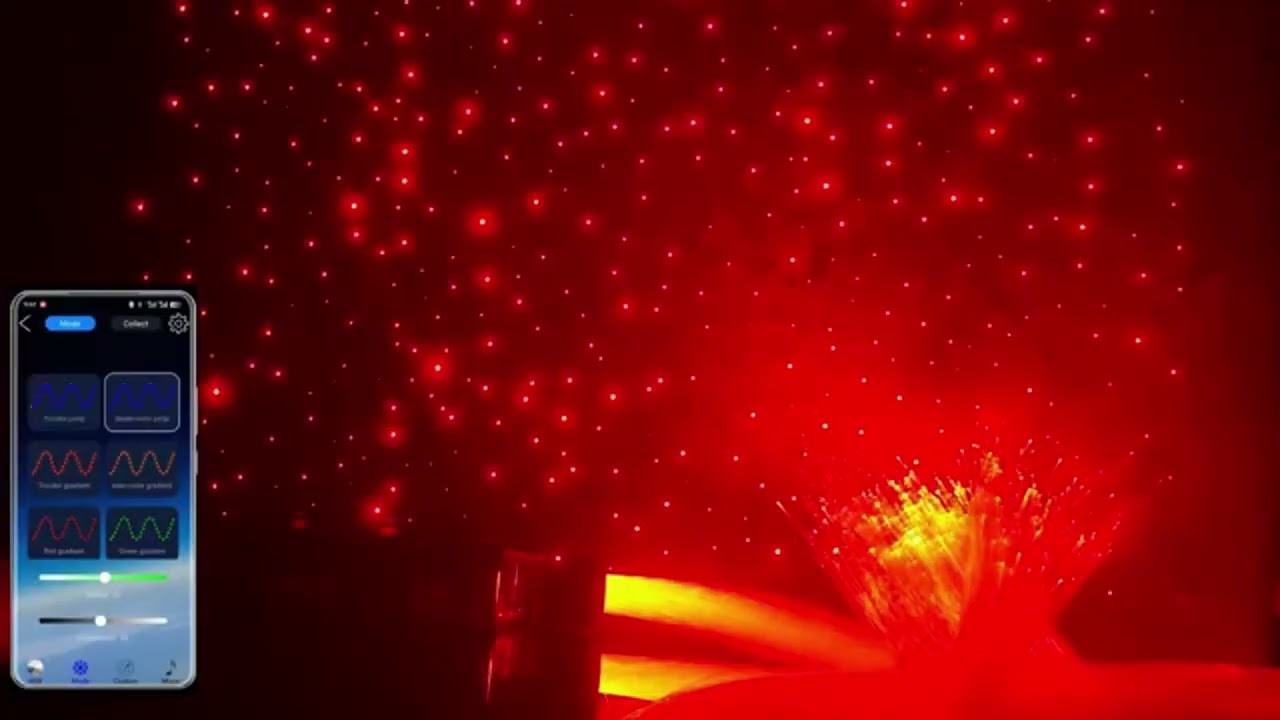 Car Starry Sky Light Auto Home Fiber Optic Lights Atmosphere Lam