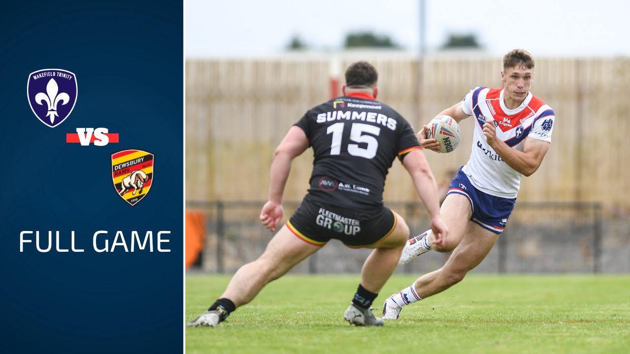 FULL GAME | Dewsbury Rams vs Wakefield Trinity | Betfred Championship