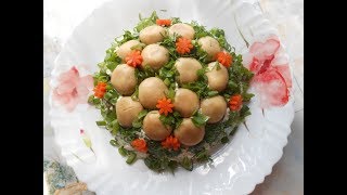 Салат Грибная поляна. Всё просто. Салат Грибная поляна. Всё просто.