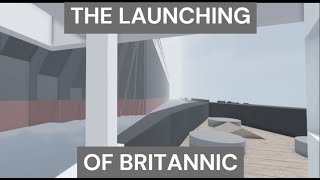 Britannic Launch In Obby Creator.. Roblox