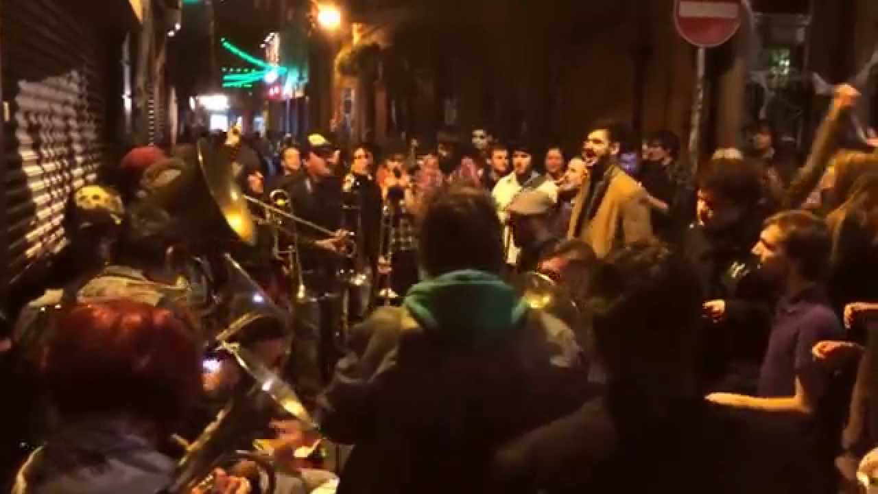 Killing in the name of Rage against the machine brass band Dublin