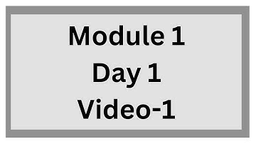 Welcome! || Week 1 || Understanding speech || MOOC || Module 1 || Day-1 || Video-1