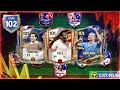 Max 102 ovr f2p   2 billion f2p team upgrade  pack opening  fc mobile f2p rtg series 10