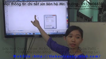 Tự học CorelDRAW, Làm việc với Các Lệnh Trong Menu Arrange qua các bài tập thực hành chi tiết